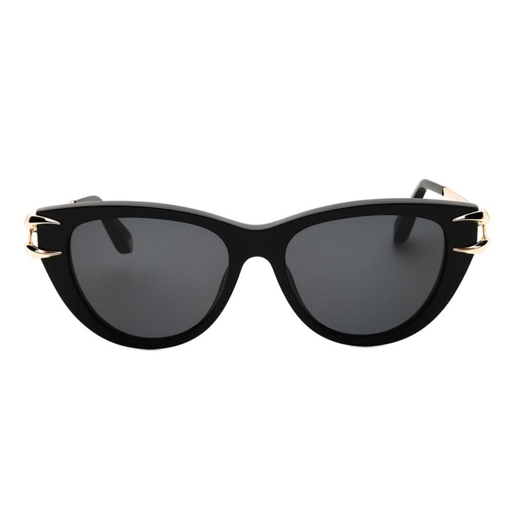 New! Roberto Cavalli SRC031 0700 Chic Black Claw Sunglasses, Authentic - Picture 3 of 8
